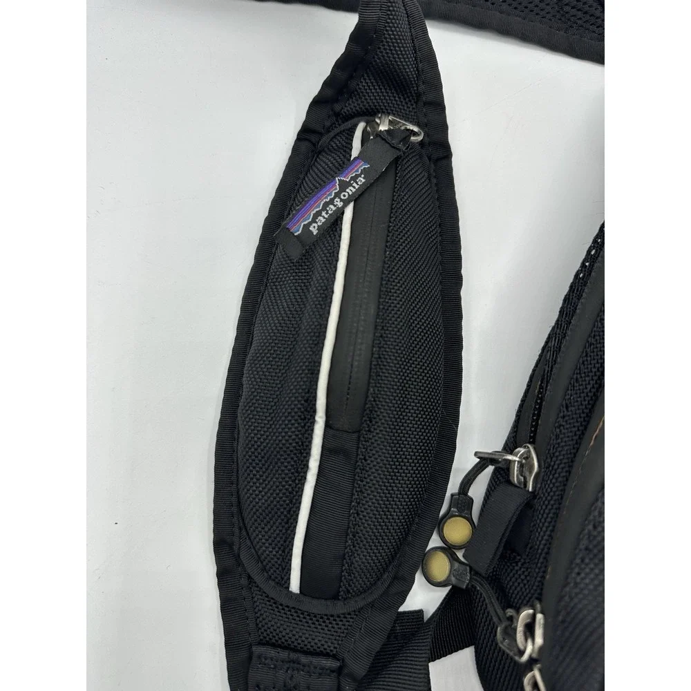 Patagonia 00s Orbiter Sling Bag Black Vintage Shoulder Crossbody Body Bag Rare